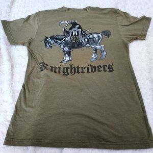 Military Marine Corps VMM 164 Knightriders Olive Green Camp Pendleton T-shirt